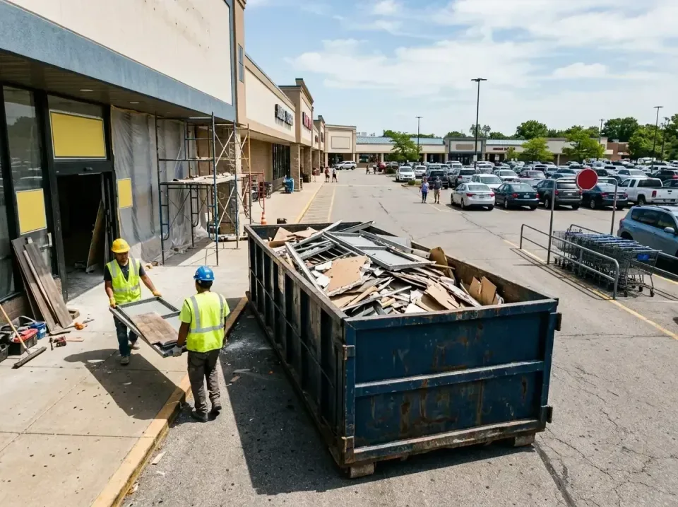retail-store-renovation-debris-003 — frequently asked questions, Roll-off Dumpster Rentals in Jamestown, TN